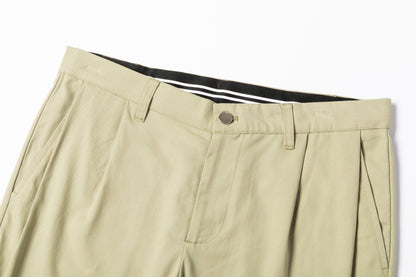 Trendy Khaki Business Trousers