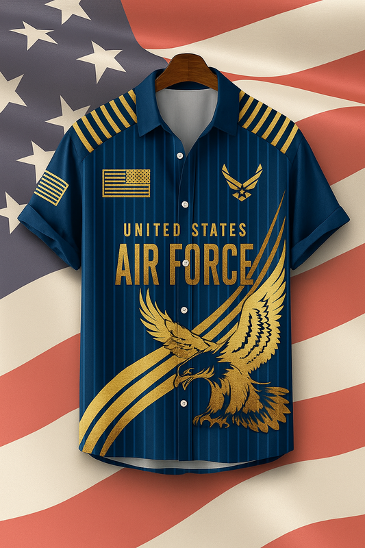 Men's US Air Force Honor Performance Button-Down Shirt