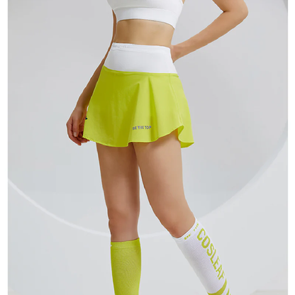 Women's Artistic Print Tennis Skort (Vibrant Sport Series)