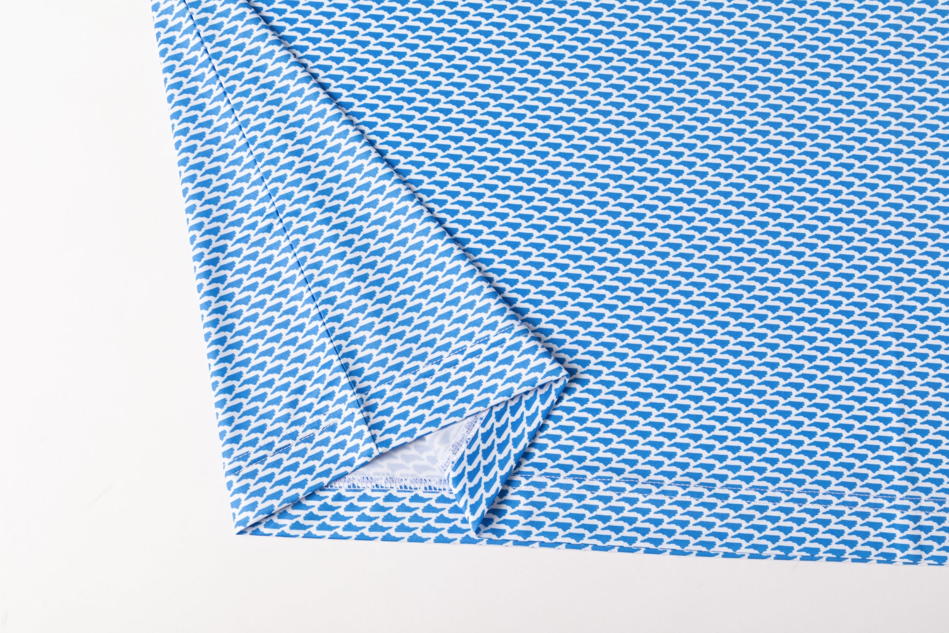 Florida printed Antimicrobial quick dry slim fit polo shirt