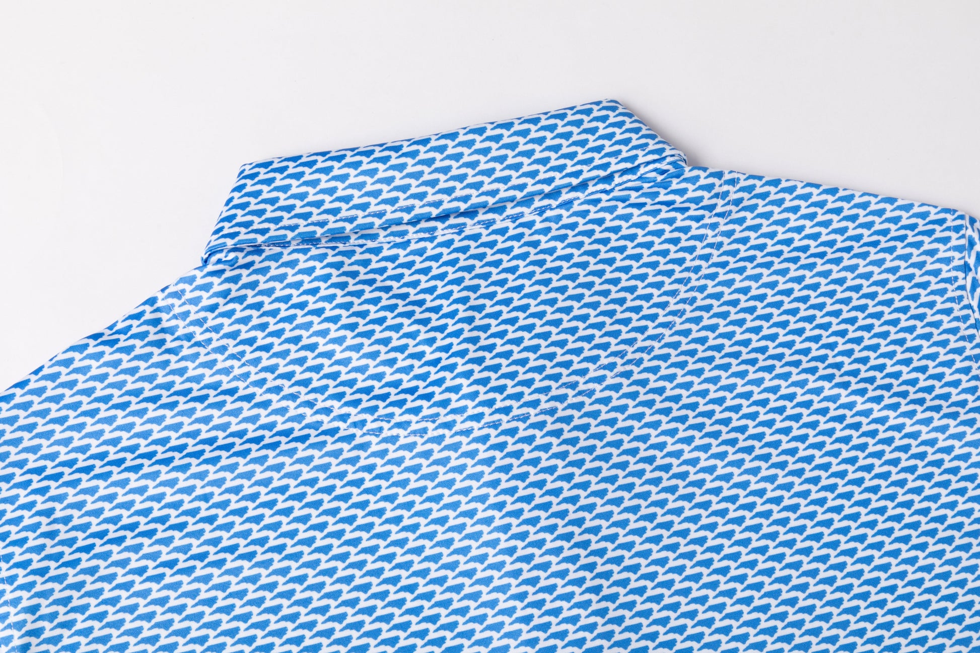 Florida printed Antimicrobial quick dry slim fit polo shirt
