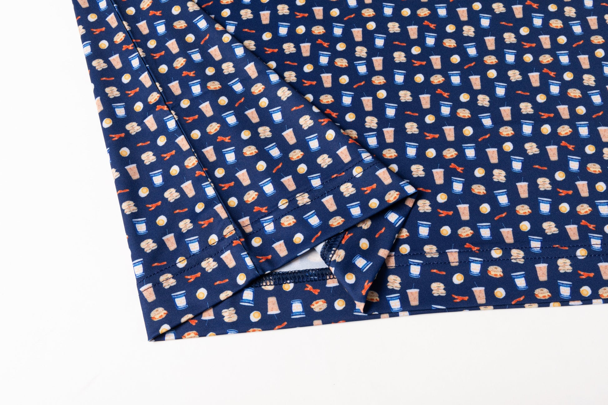 Gourmet Patterns Antimicrobial quick dry slim fit polo shirt