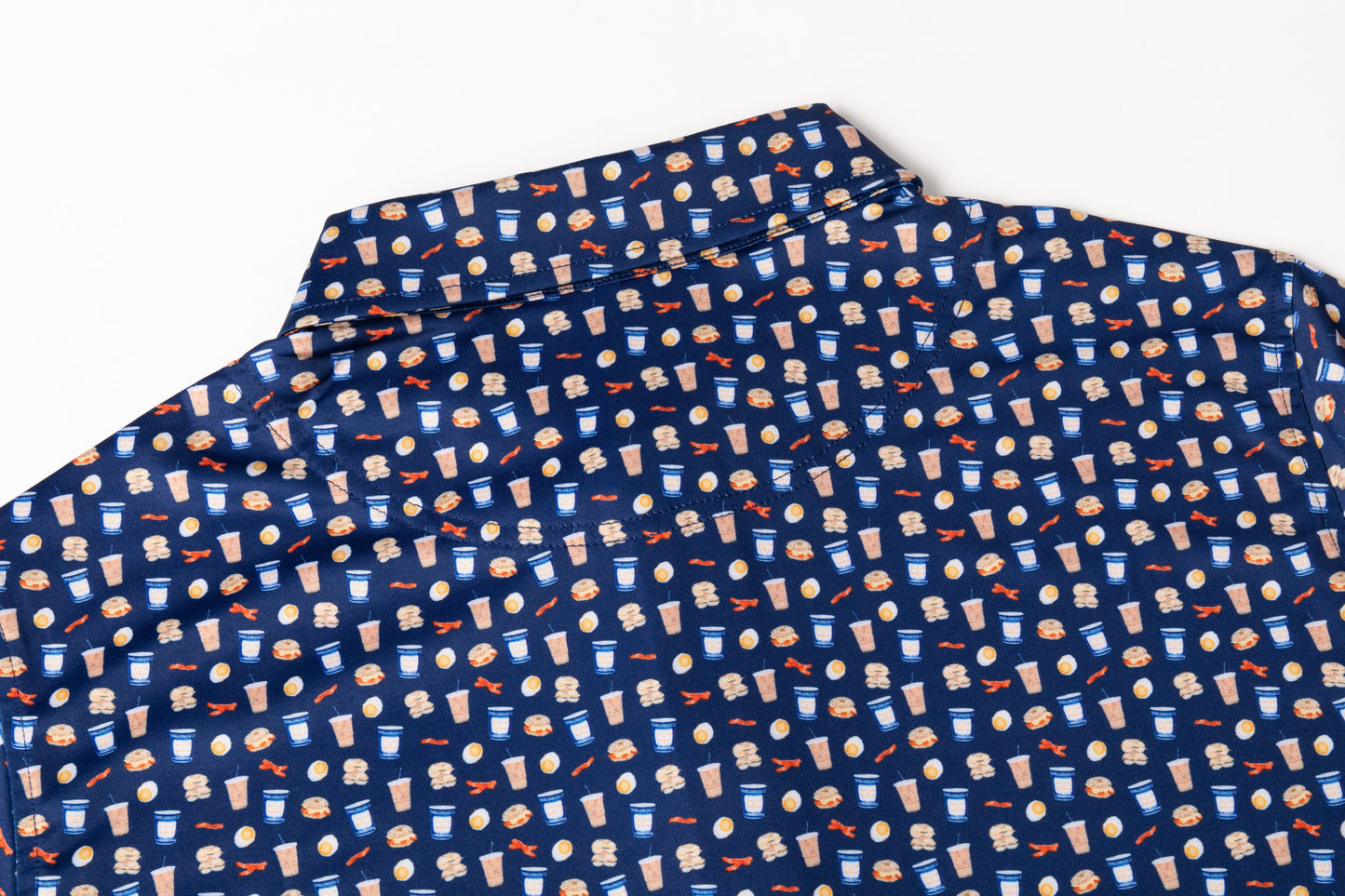 Gourmet Patterns Antimicrobial quick dry slim fit polo shirt
