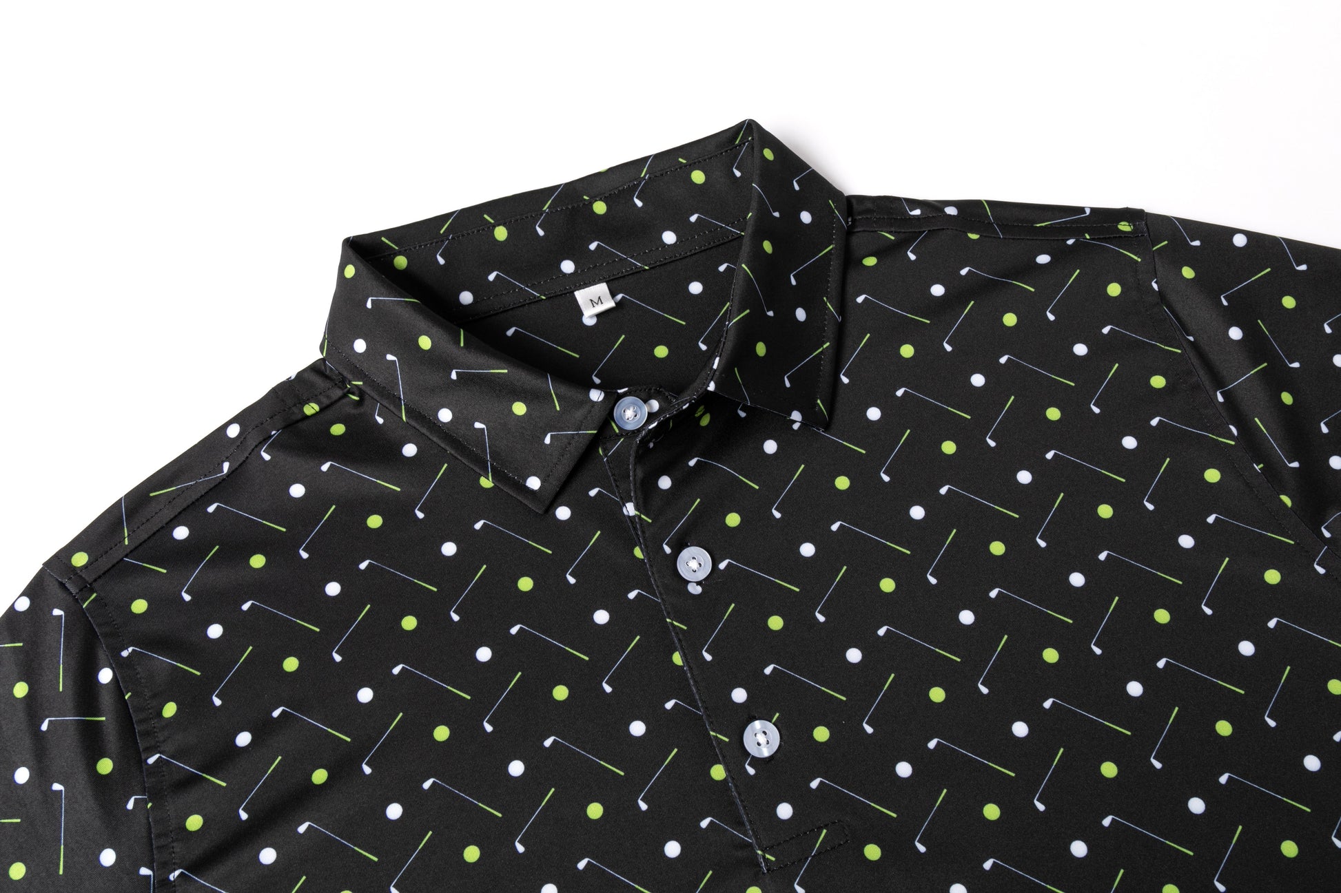 Golf Equipment Patterns Antimicrobial quick dry slim fit polo shirt