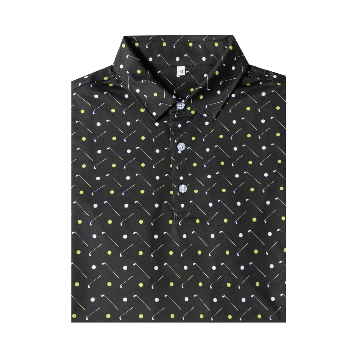 Golf Equipment Patterns Antimicrobial quick dry slim fit polo shirt