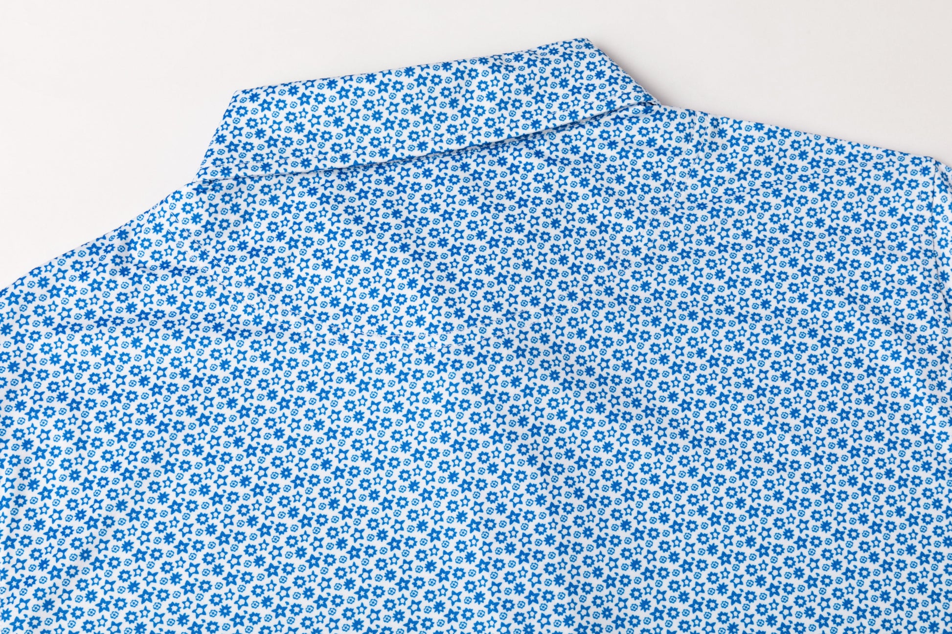 Small Star Pattern Antimicrobial quick dry slim fit polo shirt
