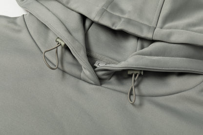 Men's gray hoodie