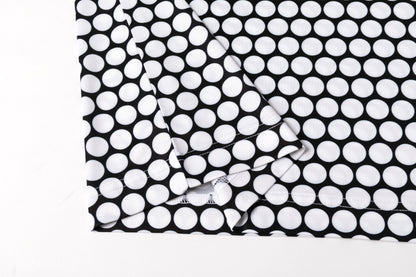 polka dot pattern Antimicrobial quick dry slim fit polo shirt