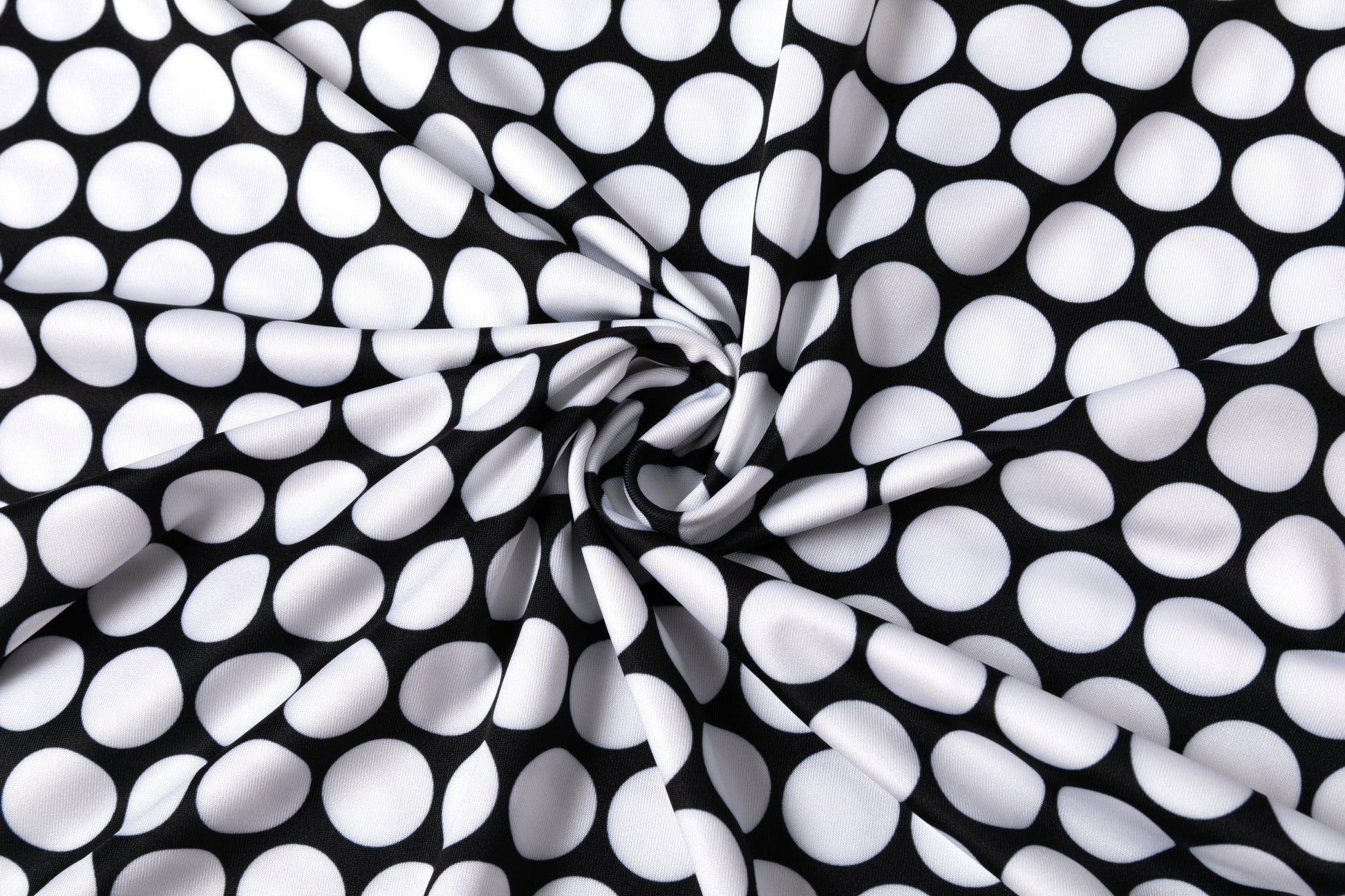 polka dot pattern Antimicrobial quick dry slim fit polo shirt