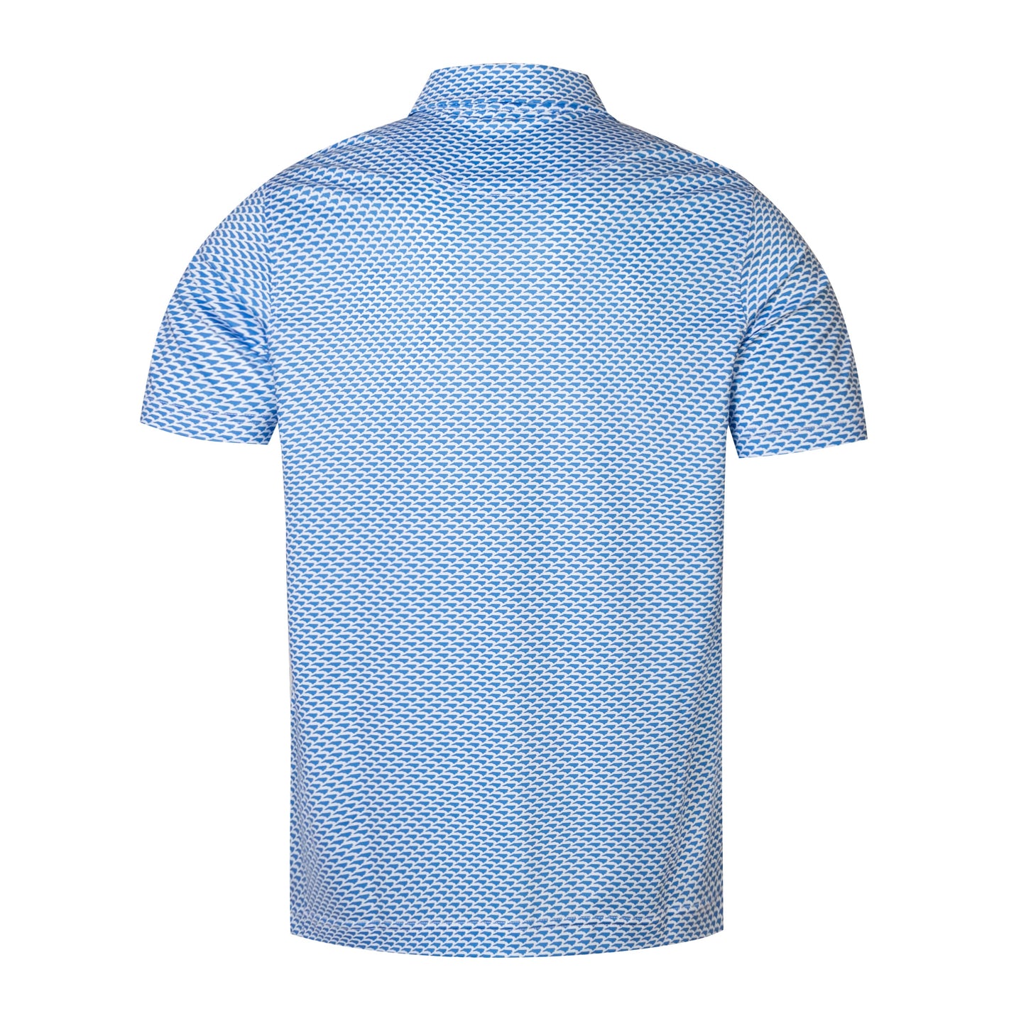 Florida printed Antimicrobial quick dry slim fit polo shirt