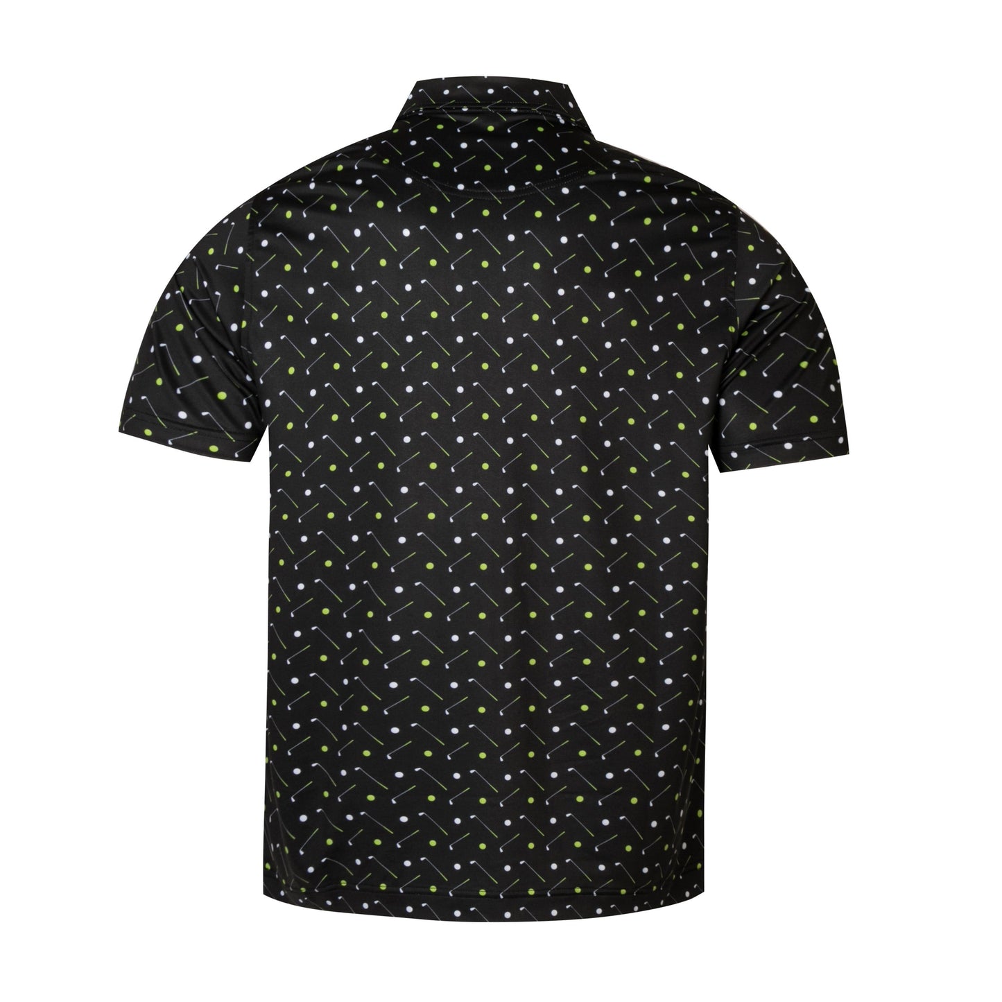 Golf Equipment Patterns Antimicrobial quick dry slim fit polo shirt