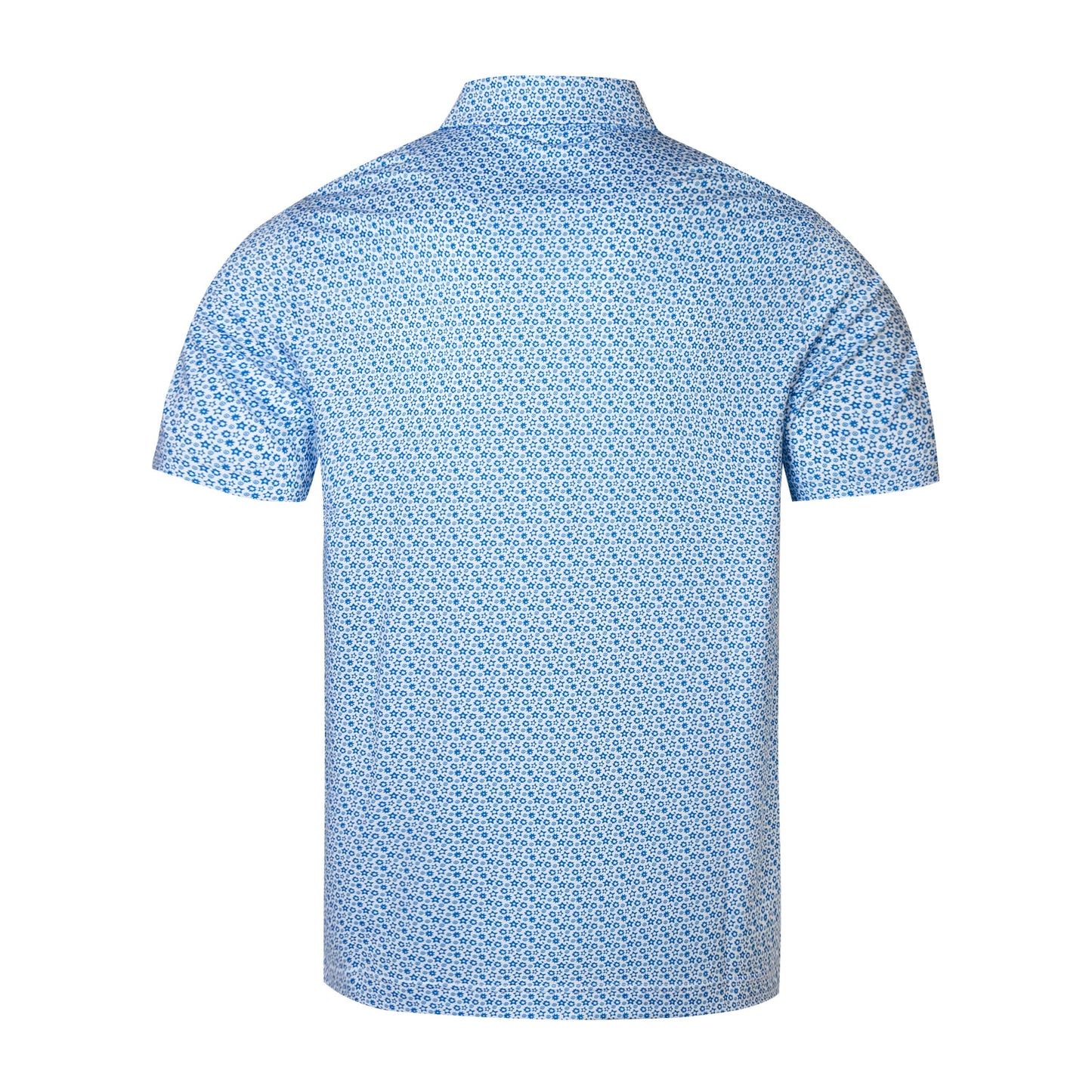Small Star Pattern Antimicrobial quick dry slim fit polo shirt