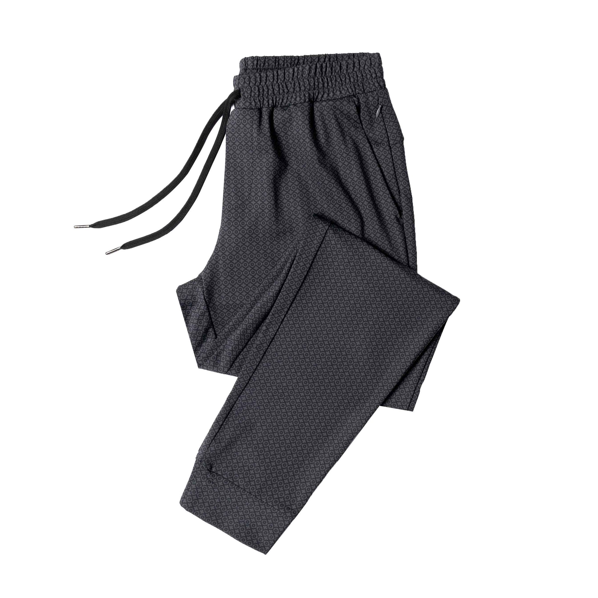 Men's Patterned Golf Joggers (Sleek Texture Series)