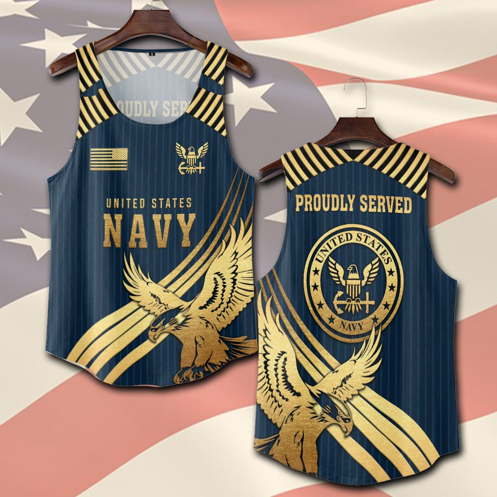 Men's US Navy Honor Performance Tank Top
