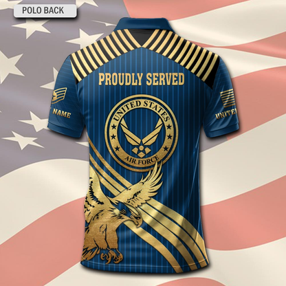 Men's US Air Force Honor Performance Polo