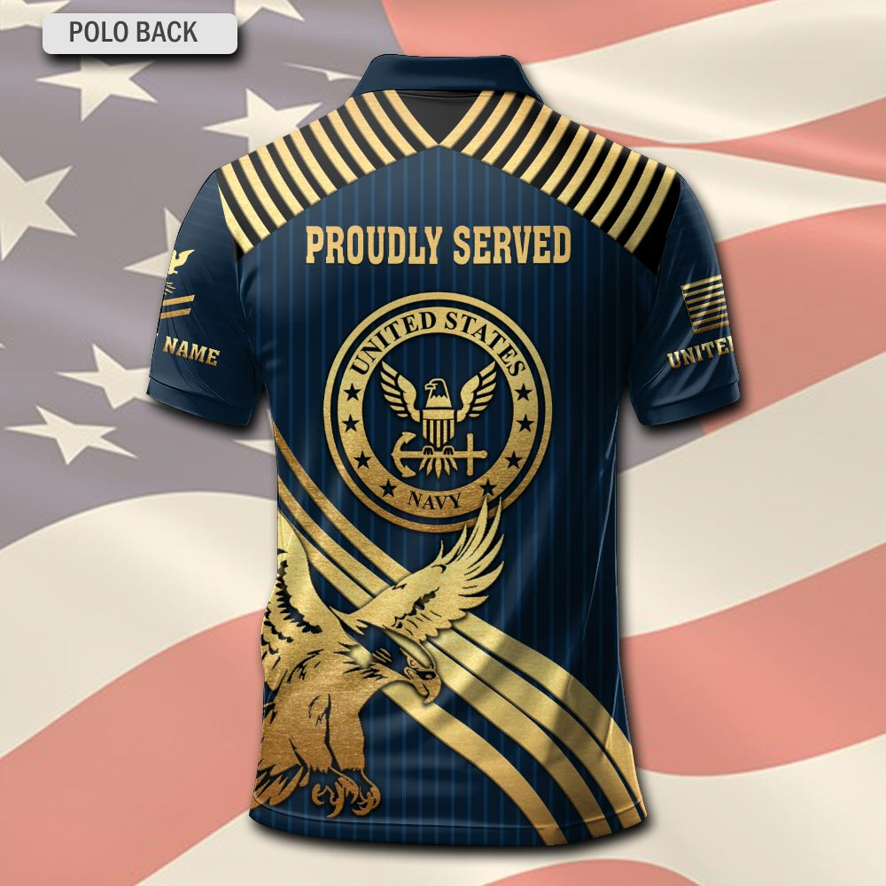 Men's US Navy Honor Performance Polo