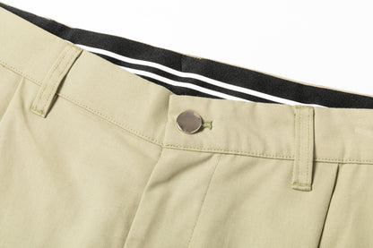 Trendy Khaki Business Trousers