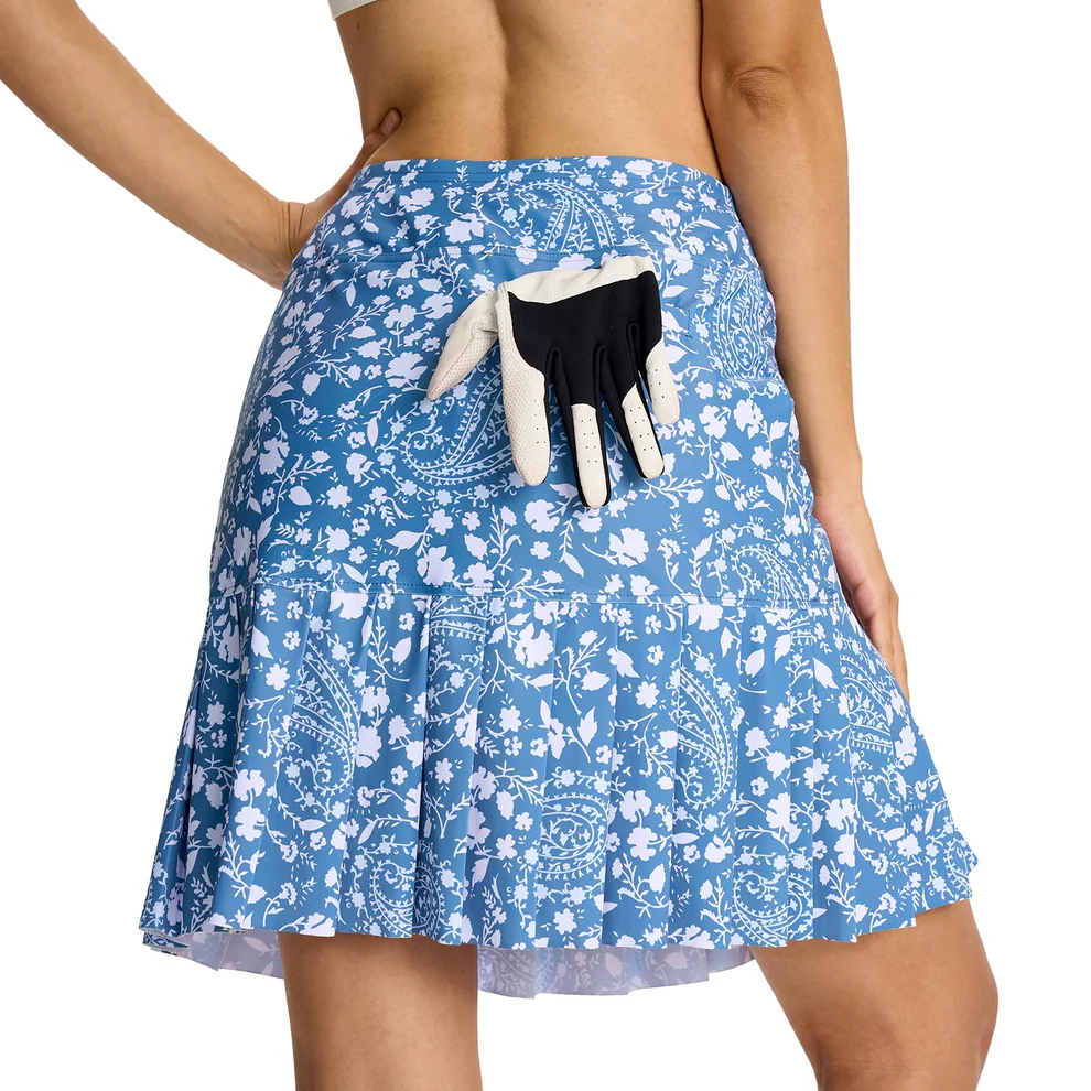 Women's Paisley Floral Golf Skort (Bohemian Sport Series)