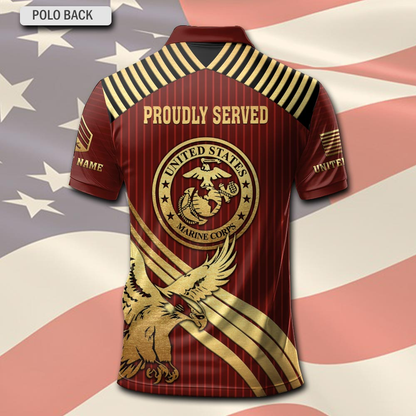 Men's US Marines Honor Performance Polo