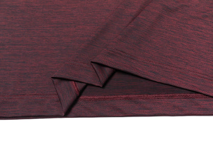 Men's Heathered Golf Hoodie (Burgundy Comfort Series)