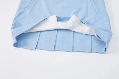 Women's Asymmetric Golf Skort (Lavender Refinement Series)