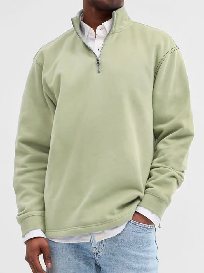 Men's Fashion quarter zip