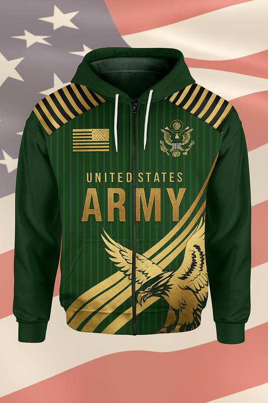 Men's US Army Honor Performance Zip-Up Hoodie