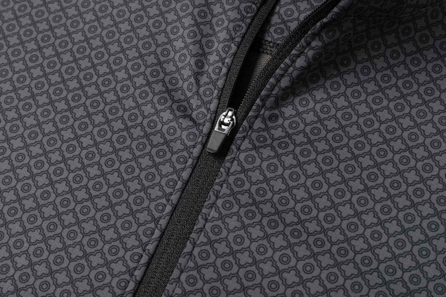 Men's Patterned Golf Quarter-Zip Pullover (Modern Textured Series)