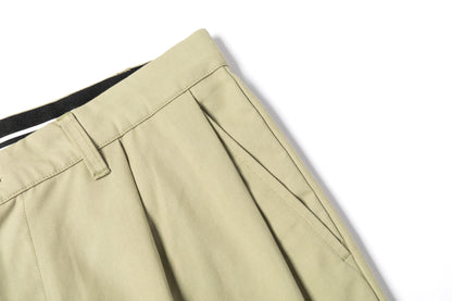 Trendy Khaki Business Trousers