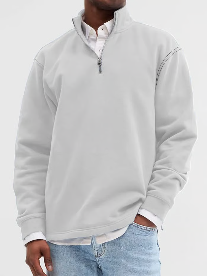 Men's Fashion quarter zip