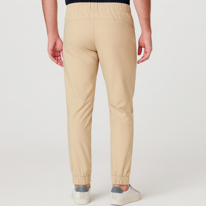 Trendy Khaki Business Trousers
