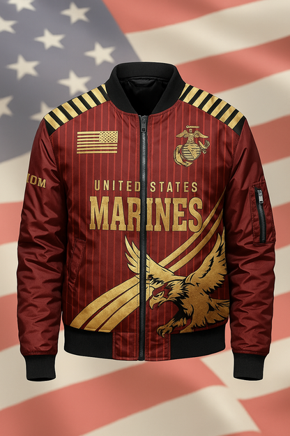 Men's US Marines Honor Performance Bomber Jacket