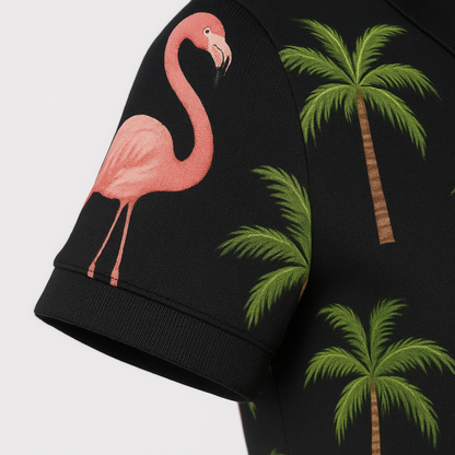 Tropical Flamingo Golf Dress