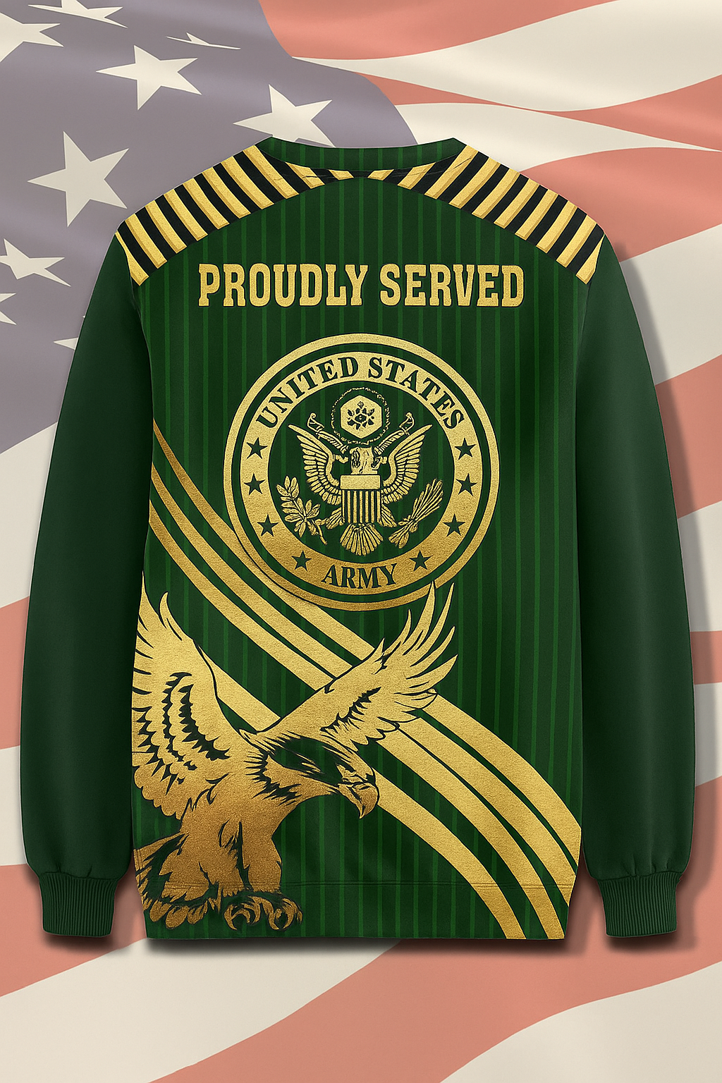 Men's US Army Honor Performance Crew Neck Sweatshirt