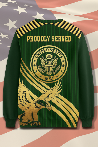 Men's US Army Honor Performance Crew Neck Sweatshirt