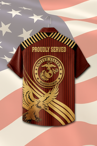 Men's US Marines Honor Performance Button-Down Shirt