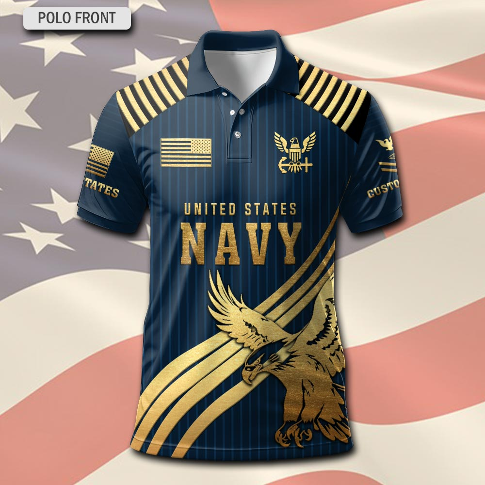 Men's US Navy Honor Performance Polo