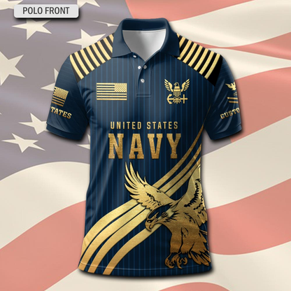 Men's US Navy Honor Performance Polo